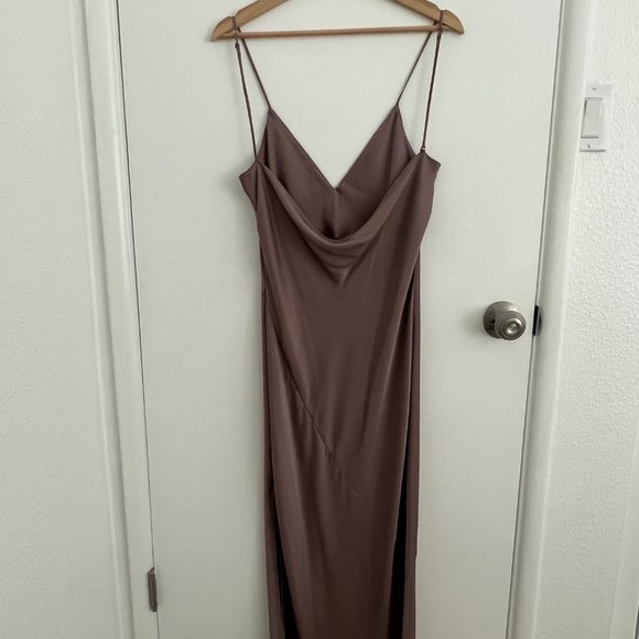 BABATON BELLAMY DRESS - MAUVE SMALL - Picture 3 of 5